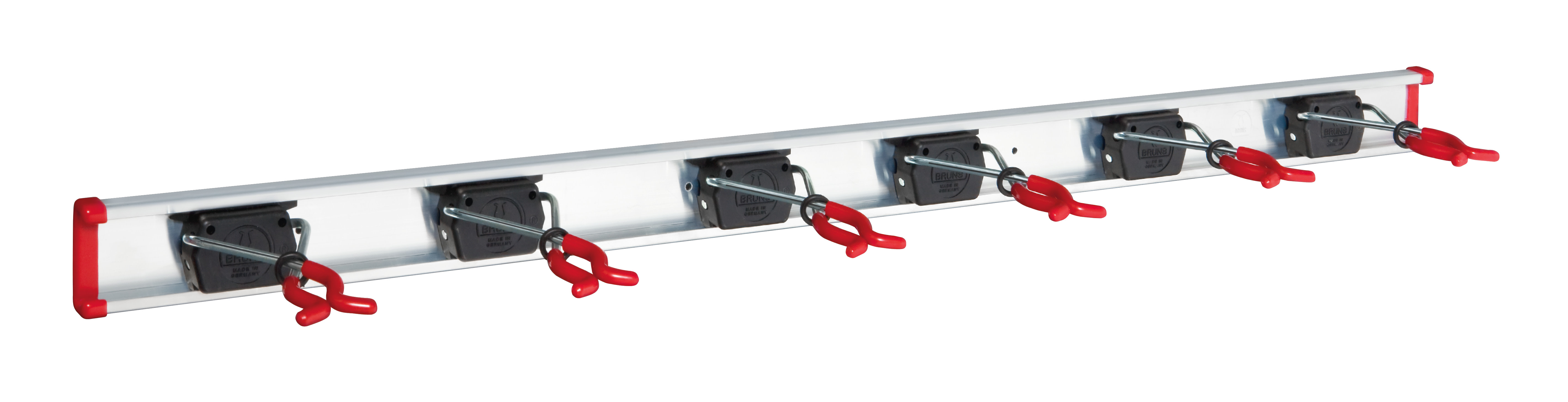  Bruns Gertehalter Set 1 m Fhrungsschiene, 6 Gertehalter - bei KOX online bestellen | XXSB610A 