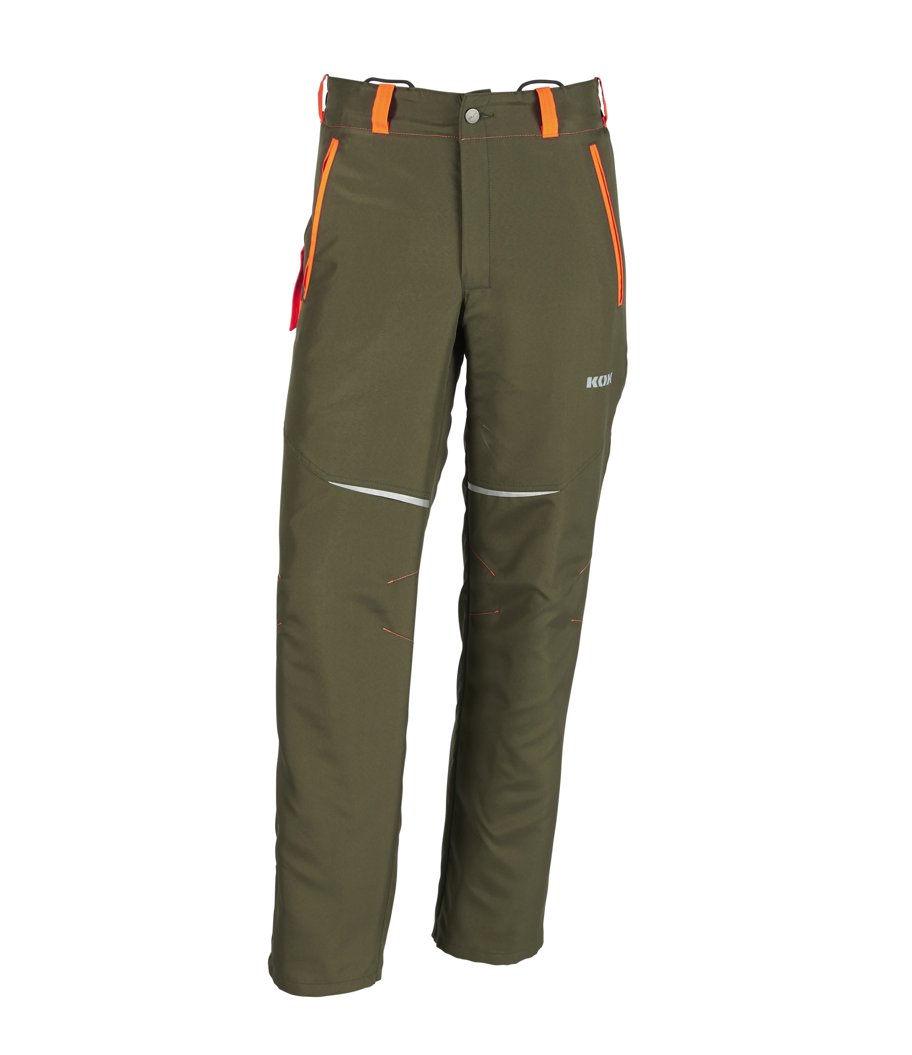 KOX Schnittschutzhose Vento 3.0 Grn/Orange - bei KOX online bestellen | XX71227