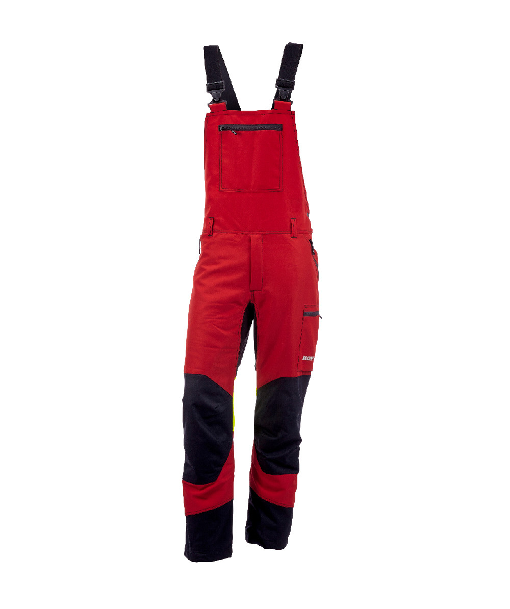 KOX Schnittschutz Latzhose Duro 3.0 Rot/Gelb - bei KOX online bestellen | XX71116