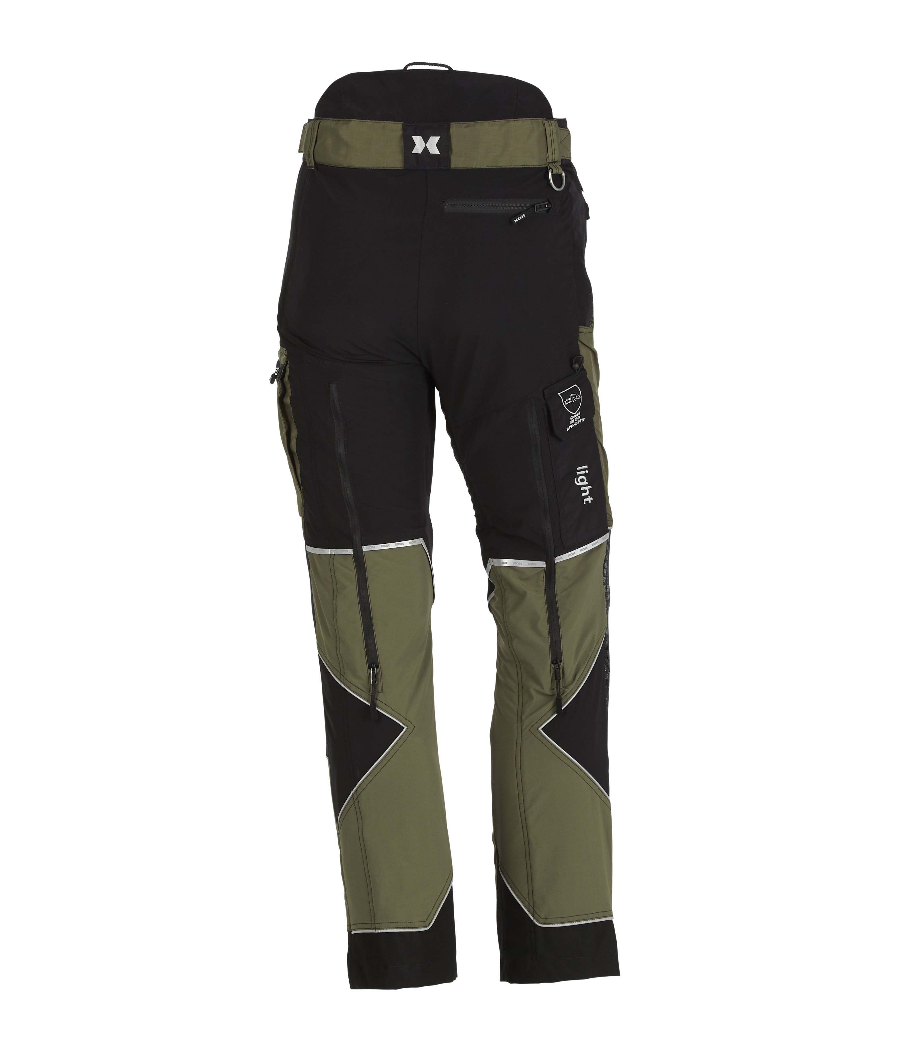 Pantalon anti-coupure KOX Light vert olive - commander en ligne chez KOX | XX71226