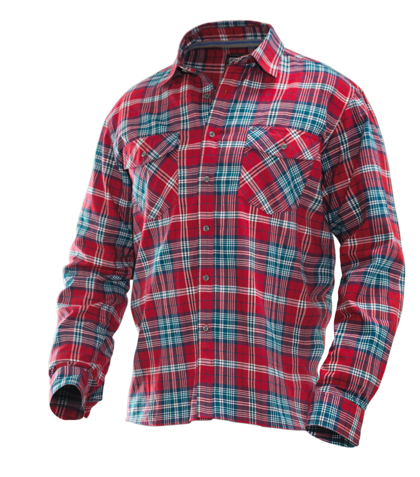  Jobman Flanellhemd 5138 Rot - bei KOX online bestellen | XXJB5138R 