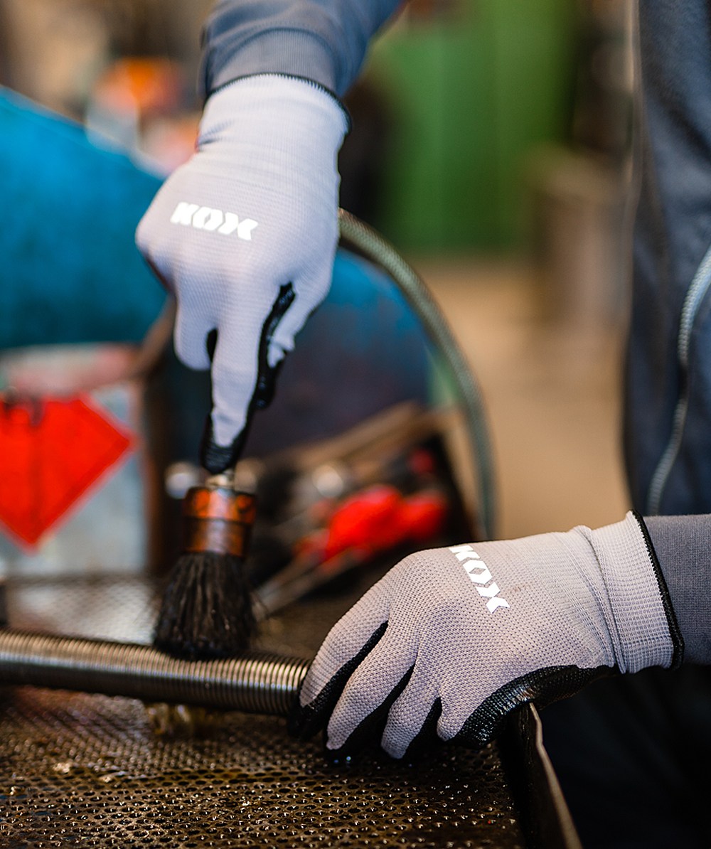 KOX Flex werkhandschoenen / tuinhandschoenen grijs - bij KOX online bestellen | XX75324