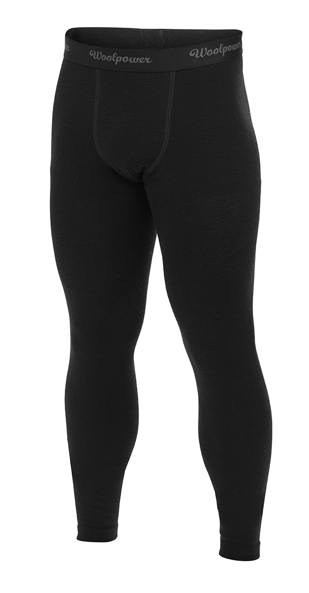 Woolpower Long Johns Ms LITE / Caleon long Black - commander en ligne chez KOX | XXWP6341S