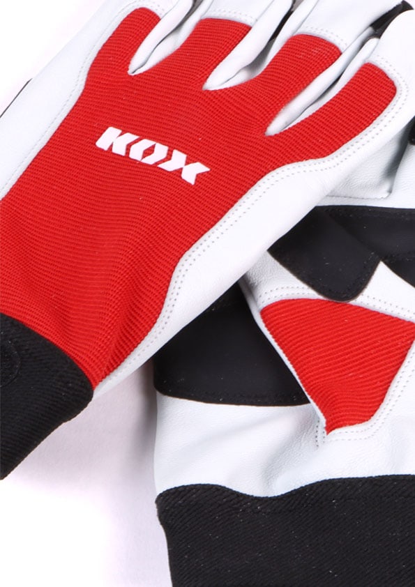 KOX Arbeitshandschuhe / Gartenhandschuhe Tec Rot - bei KOX online bestellen | XX75317