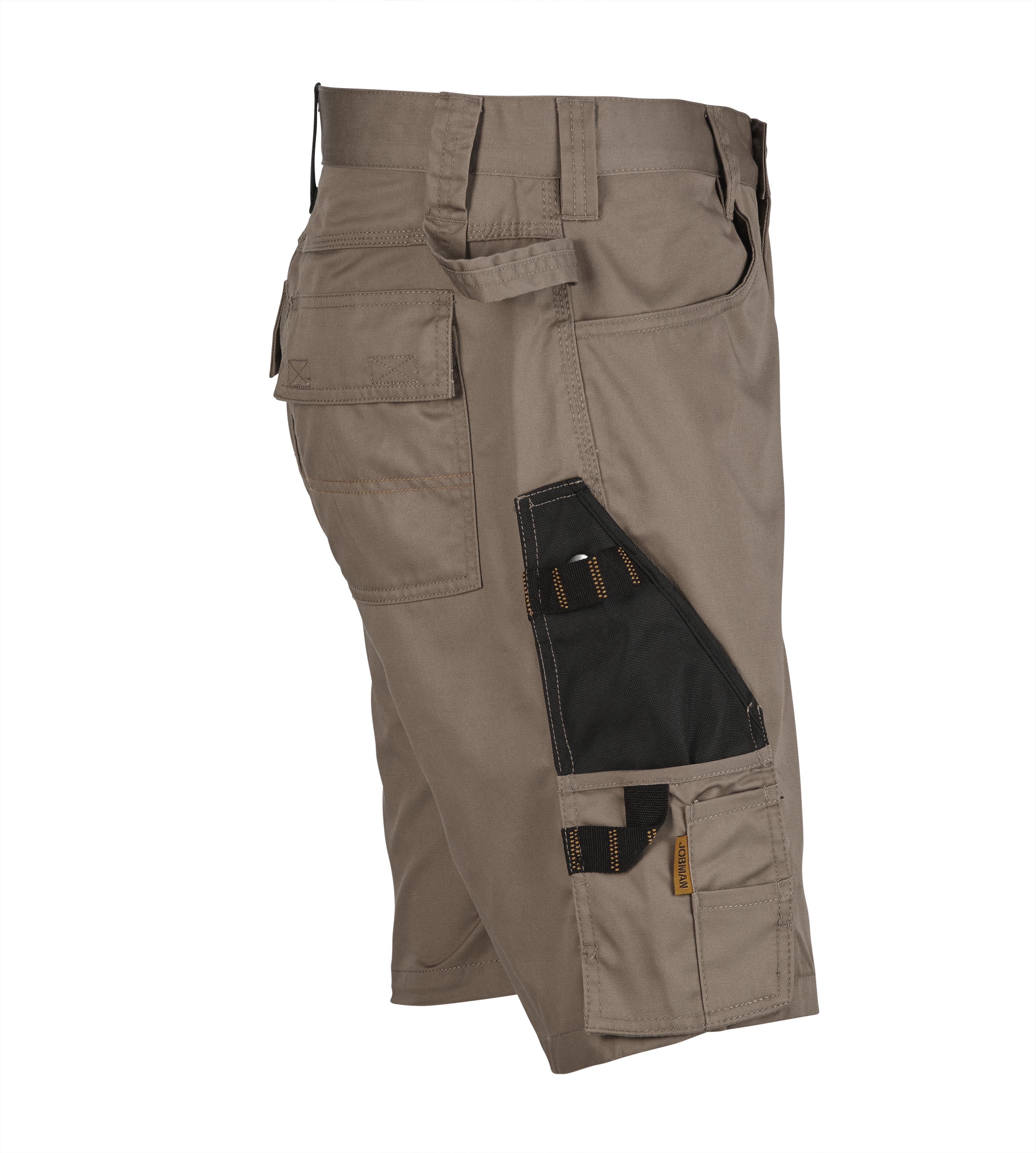 Pantalon de travail court 2723 de Jobman kaki - commander en ligne chez KOX | XXJB2723K