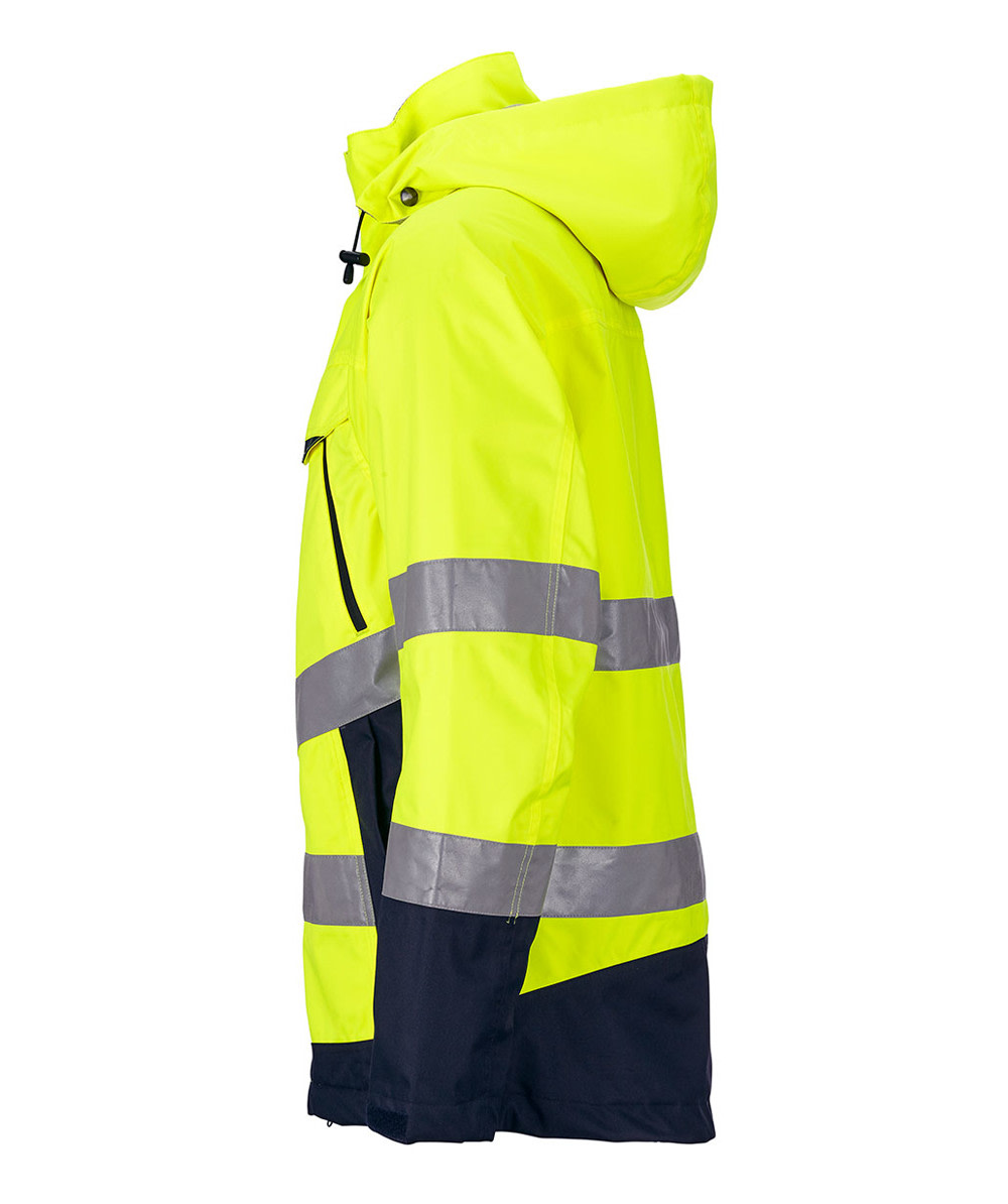 Veste softshell haute visibilit 1283 Jobman jaune/noir - commander en ligne chez KOX | XXJB1283G
