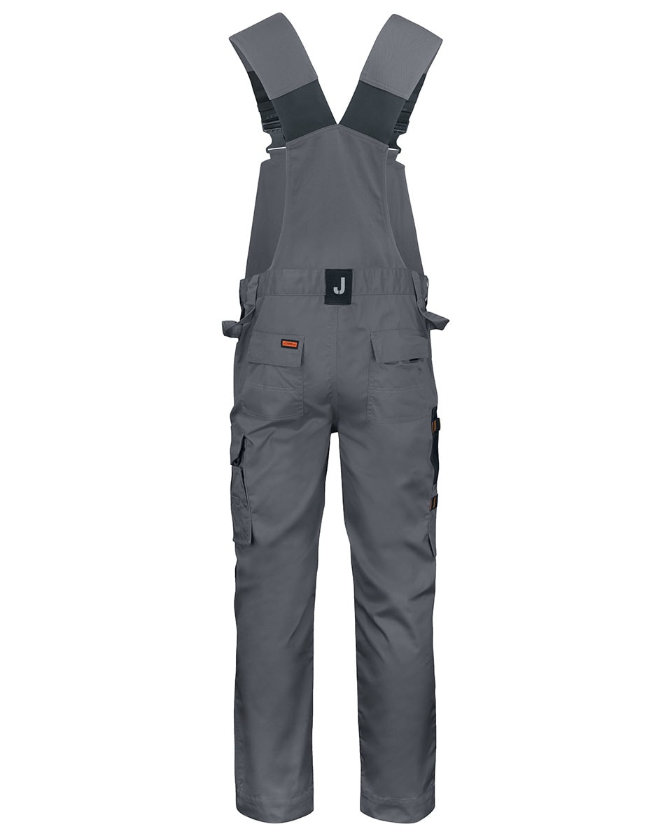 Salopette de travail Jobman 3730 gris/noir - commander en ligne chez KOX | XXJB3730G