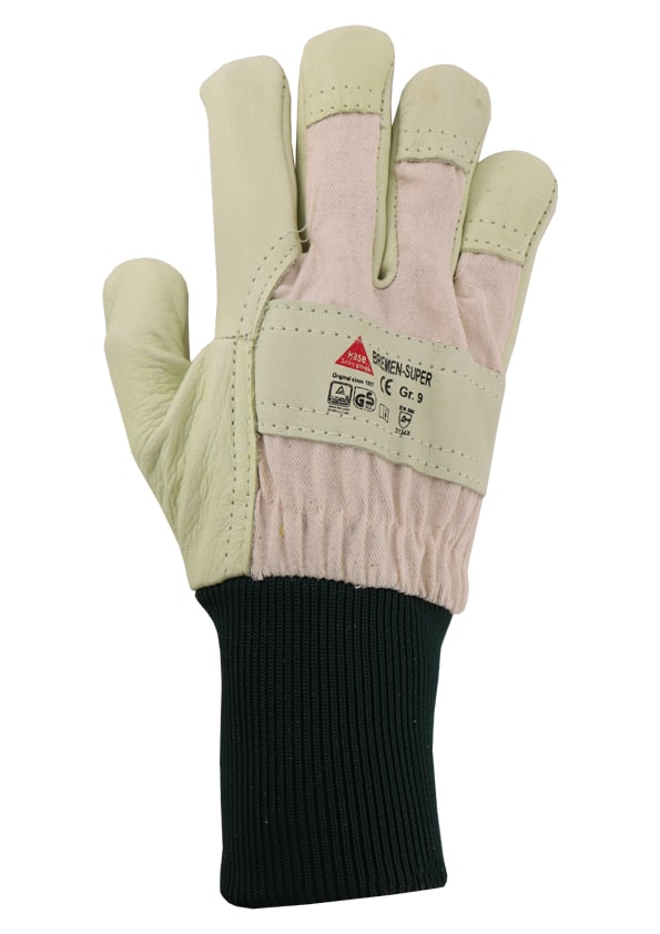  Hase Arbeitshandschuhe / Forsthandschuhe Bremen Super SB Wei / Grn - bei KOX online bestellen | XX75307 