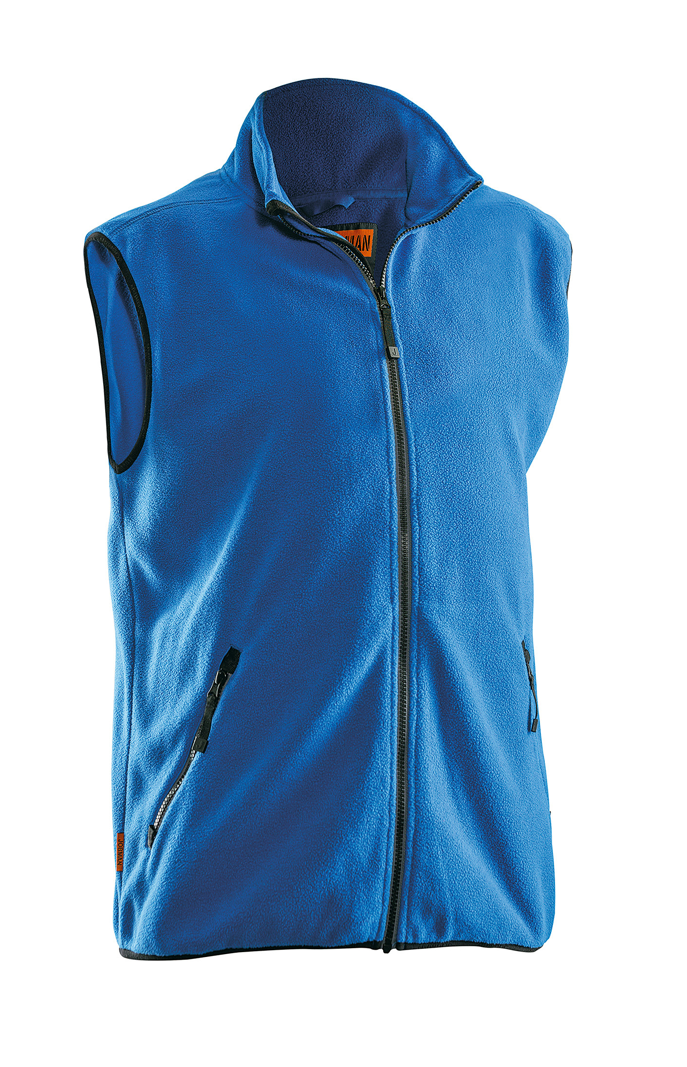  Gilet polaire Jobman 7501 bleu - commander en ligne chez KOX | XXJB7501B 