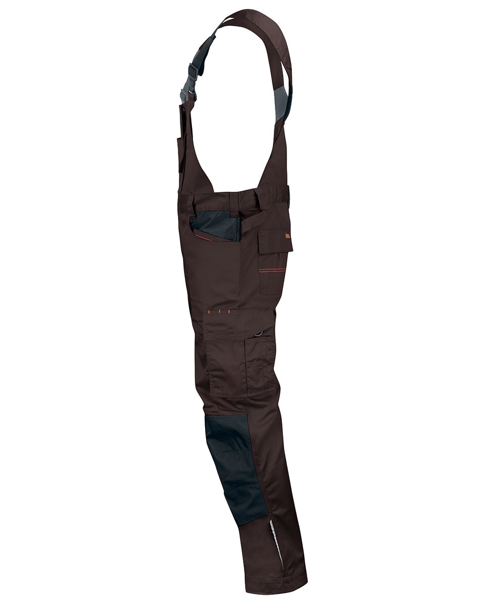 Salopette de travail Jobman 3730 marron/noir - commander en ligne chez KOX | XXJB3730BR