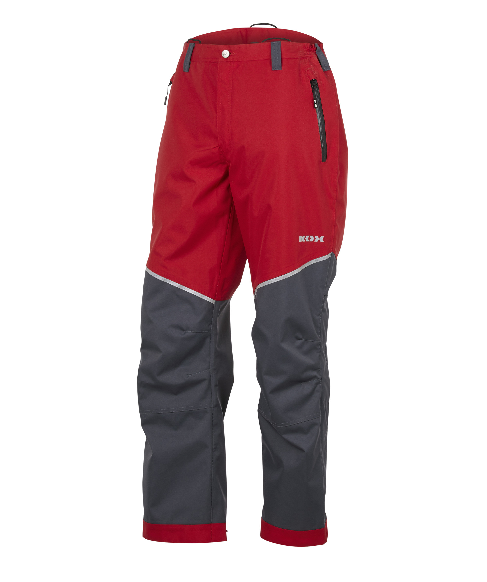  Pantalon de pluie Aquatex 2.0 KOX rouge/gris - commander en ligne chez KOX | XX72209 