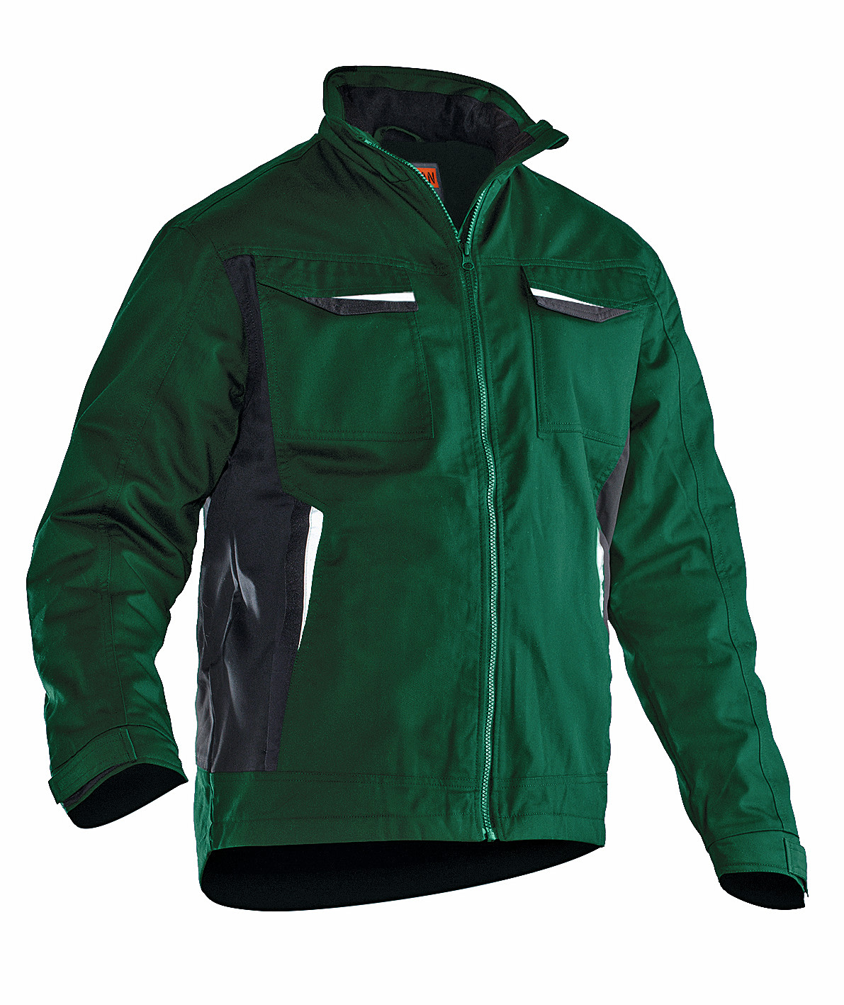  Veste de travail Jobman 1327 vert - commander en ligne chez KOX | XXJB1327GR 