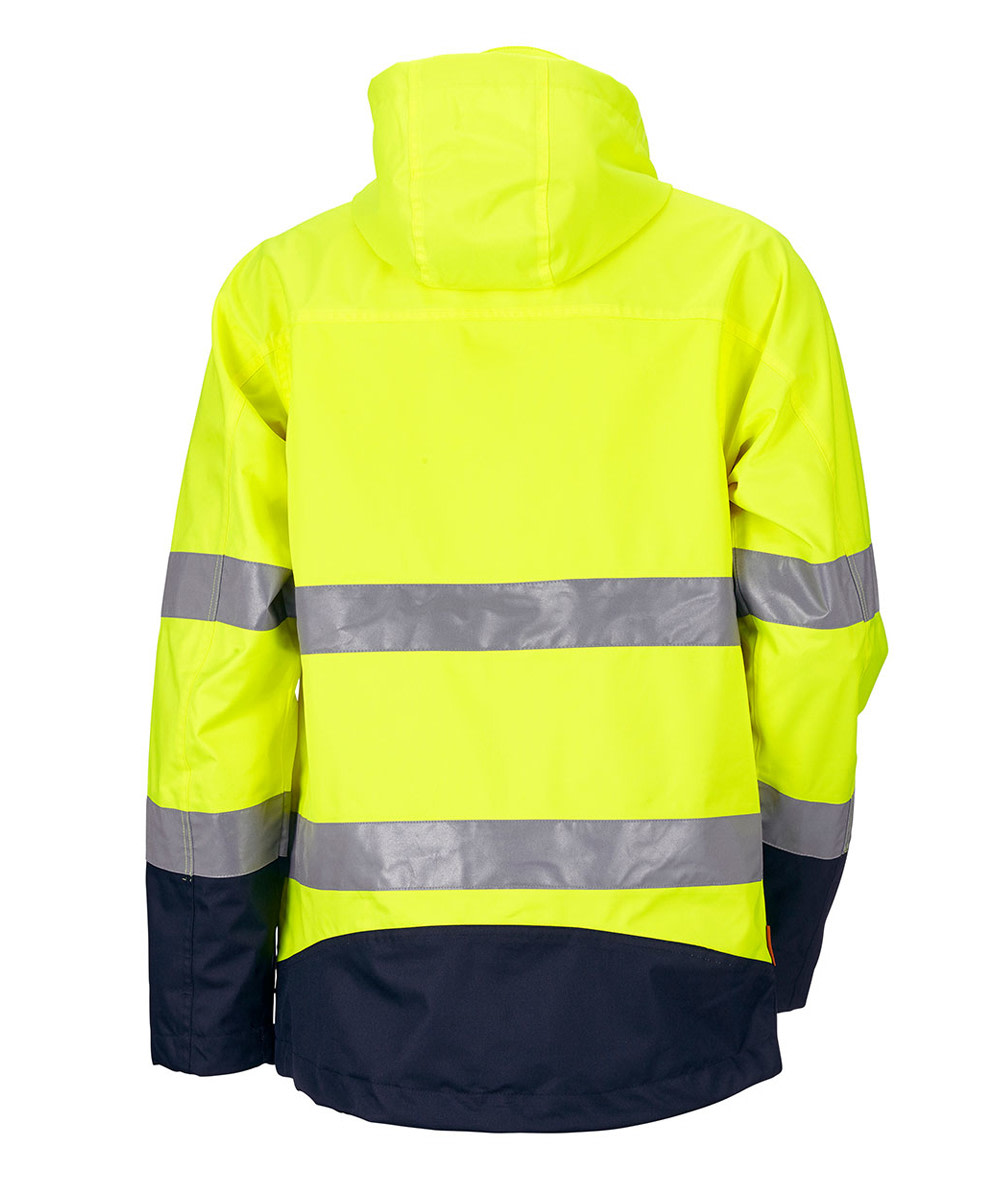 Veste softshell haute visibilit 1283 Jobman jaune/noir - commander en ligne chez KOX | XXJB1283G