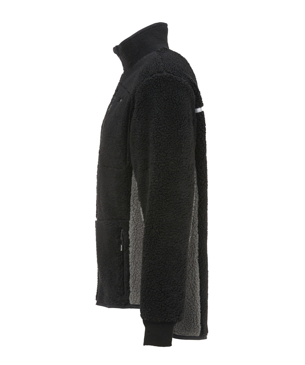 KOX Faserpelzjacke Schwarz/Grau - bei KOX online bestellen | XX76130