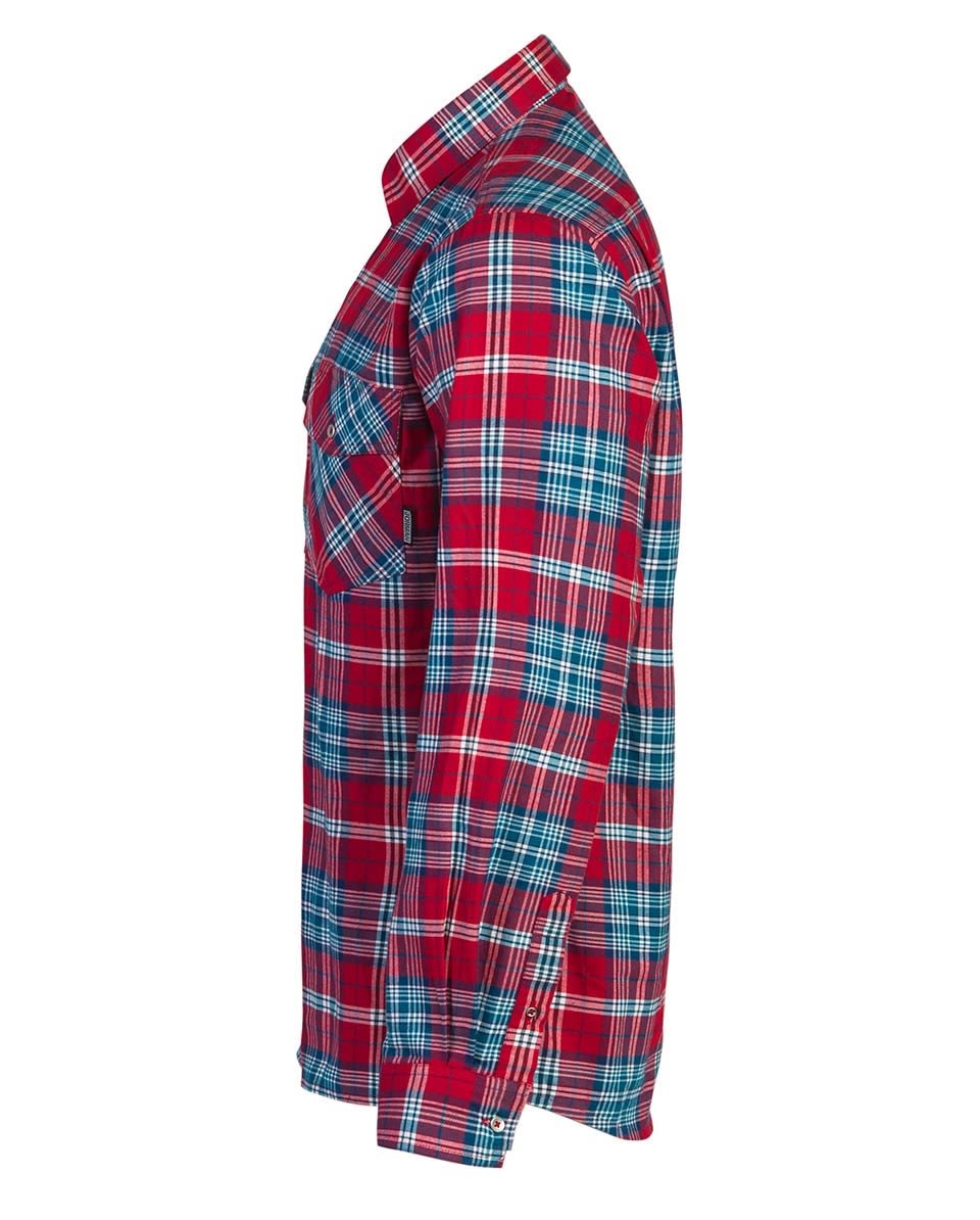 Jobman Flanellhemd 5138 Rot - bei KOX online bestellen | XXJB5138R