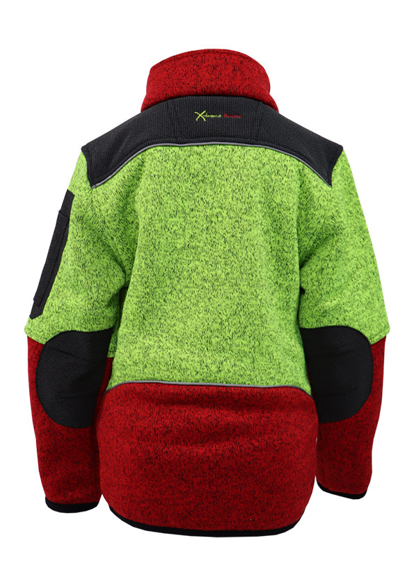 PSS Faserstrickjacke fr Kinder X-treme Arctic Kids Gelb/Rot - bei KOX online bestellen | XX76133
