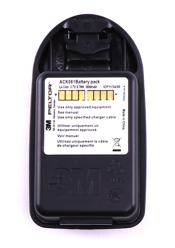 Batterie pour 3M LiteCom Plus ACK081/Batterie pour protection auditive avec radio - commander en ligne chez KOX | XX74606