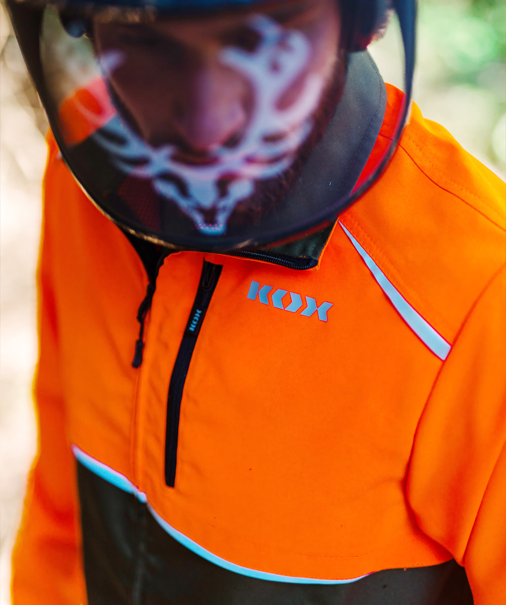 KOX Forstjacke Vento 3.0 Grn/Orange - bei KOX online bestellen | XX71426