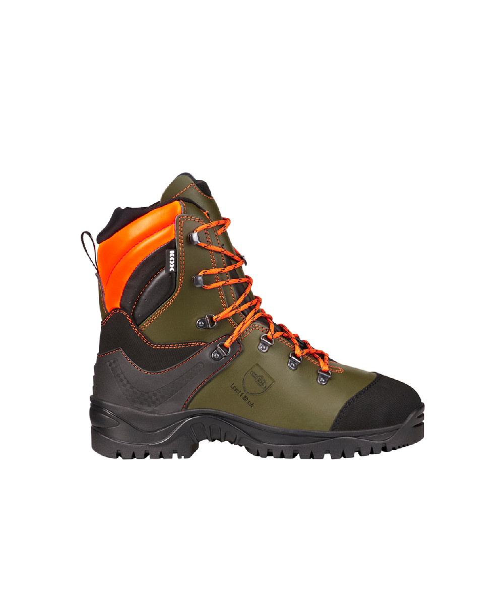KOX Schnittschutzstiefel / Schnittschutzschuhe UNO Olivgrn - bei KOX online bestellen | XX73130