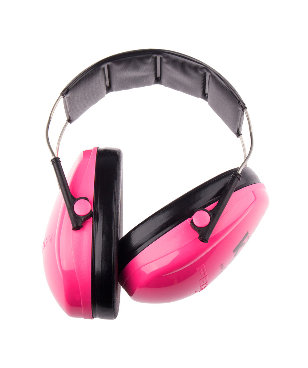 3M Kapselgehrschutz mit Kopfband Peltor Kid Neonrosa - bei KOX online bestellen | XX74215