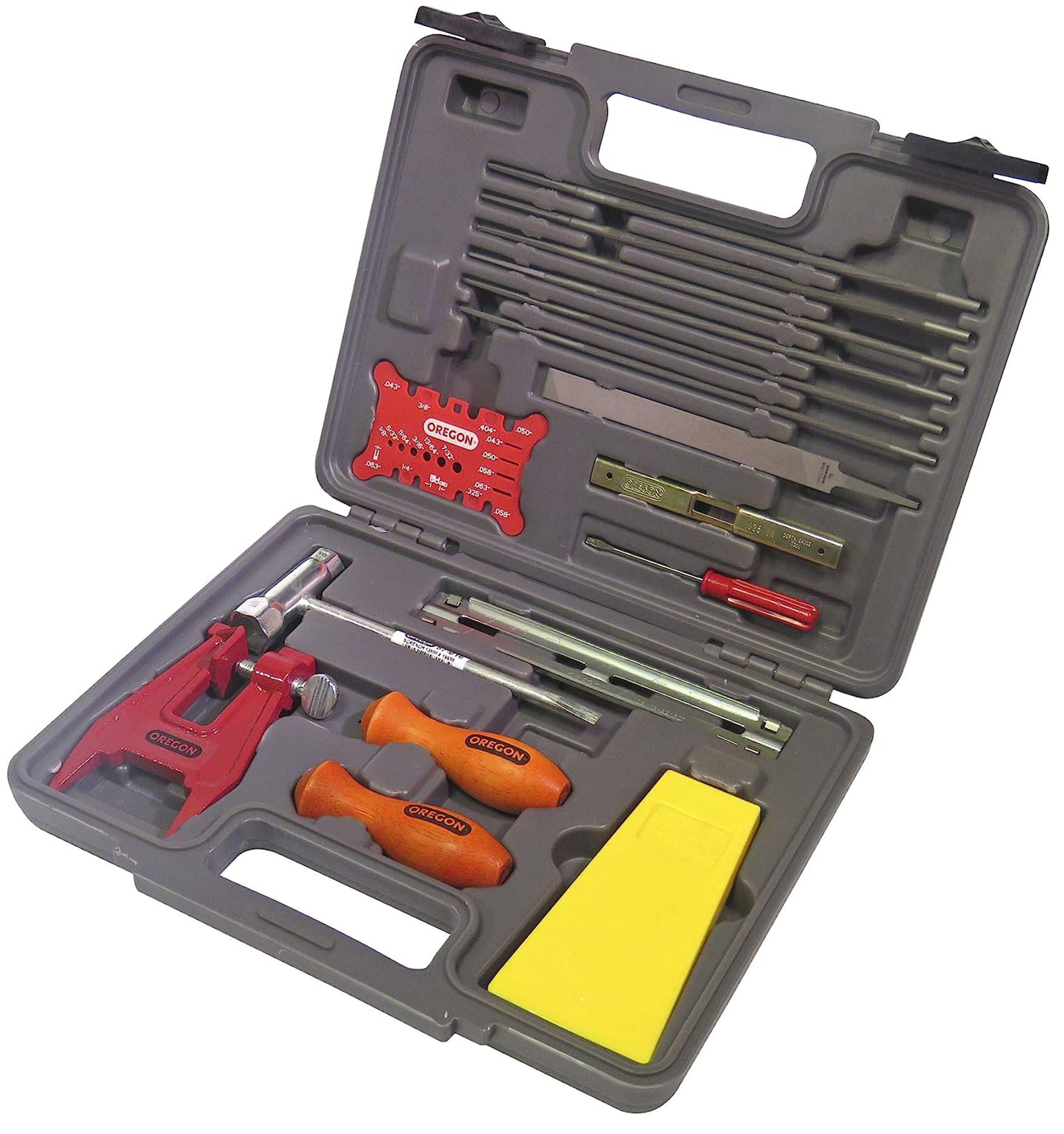 Oregon bosbouw gereedschap set voor kettingzaag onderhoud - bij KOX online bestellen | 601981