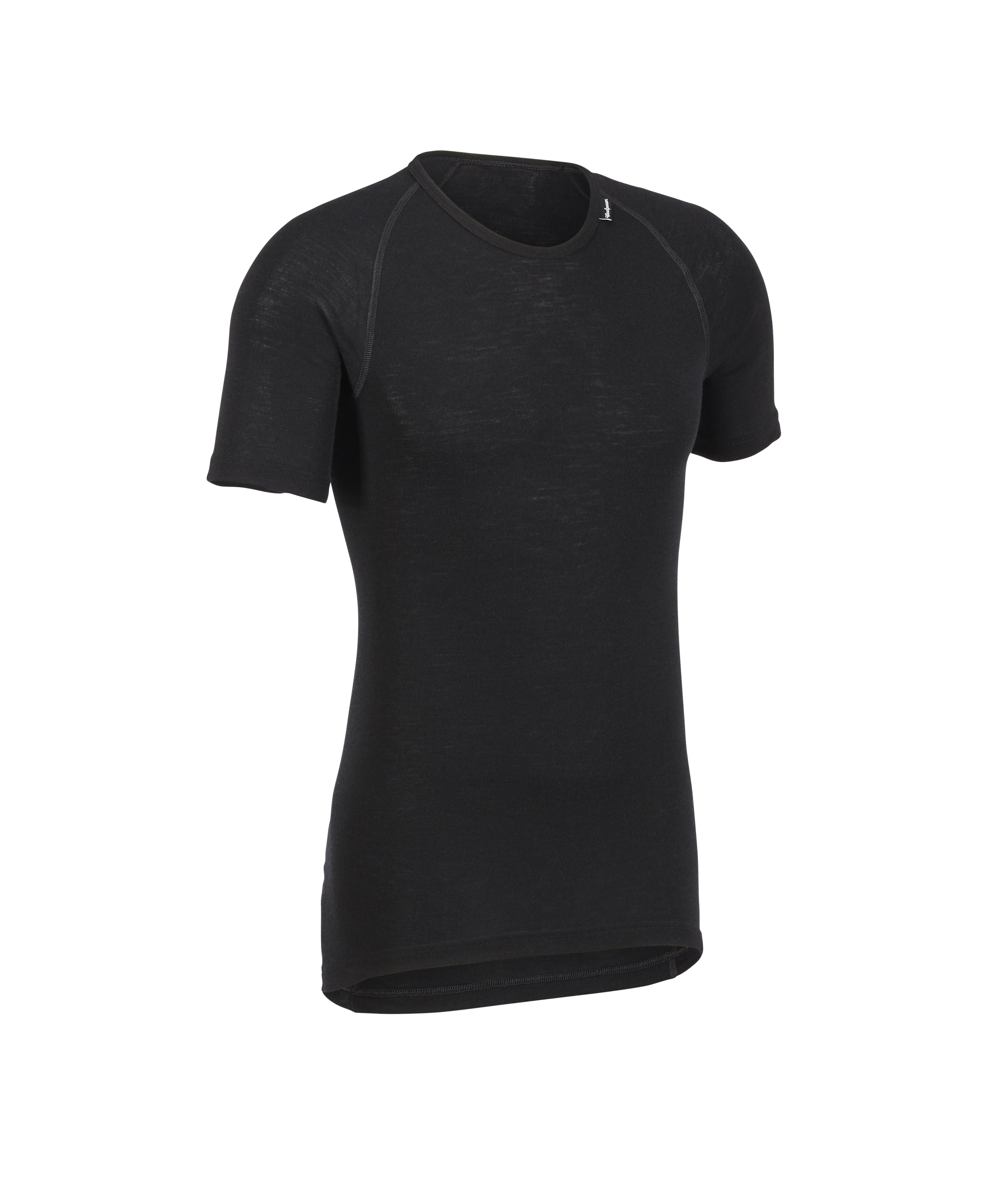 Woolpower Tee LITE Rundhalshemd / Merino Shirt kurzarm Black - bei KOX online bestellen | XXWP7101S 