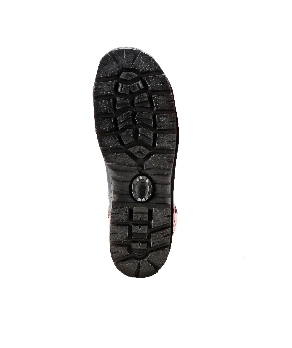 HAIX Schnittschutzstiefel / Schnittschutzschuhe Protector 2.0 in KOX Edition mit Gore-Tex Blau/Orange - bei KOX online bestellen | XX73120