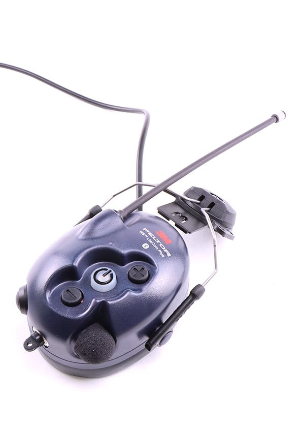 3M Peltor WS LiteCom Plus gehoorbescherming met radiosignaal blauw voor helmbevestiging - bij KOX online bestellen | XX74628