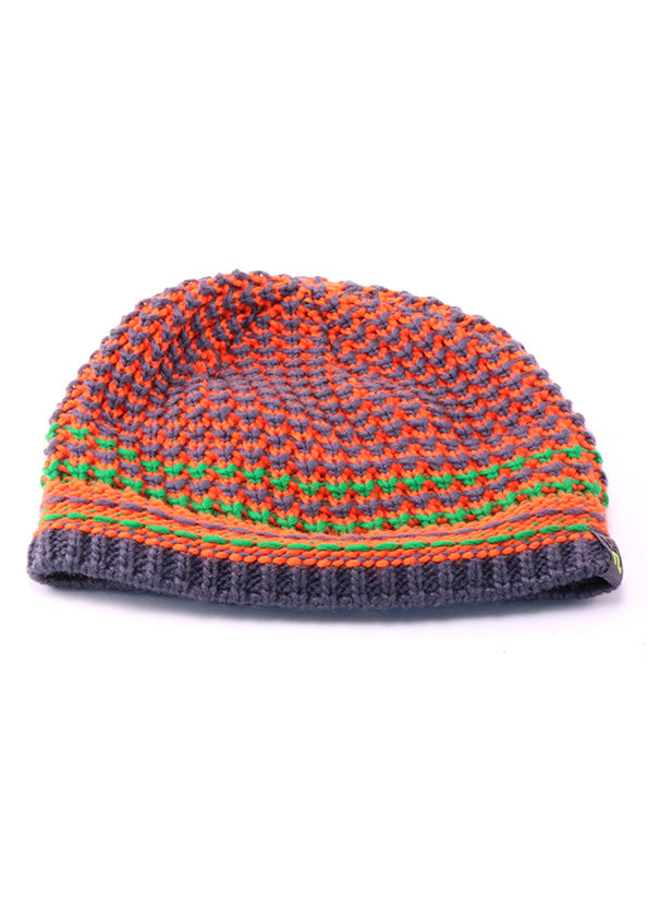  PSS StrickMtze mit Fleece Innenrand Orange/Grau Gre OneSize - bei KOX online bestellen | XX72520-02 