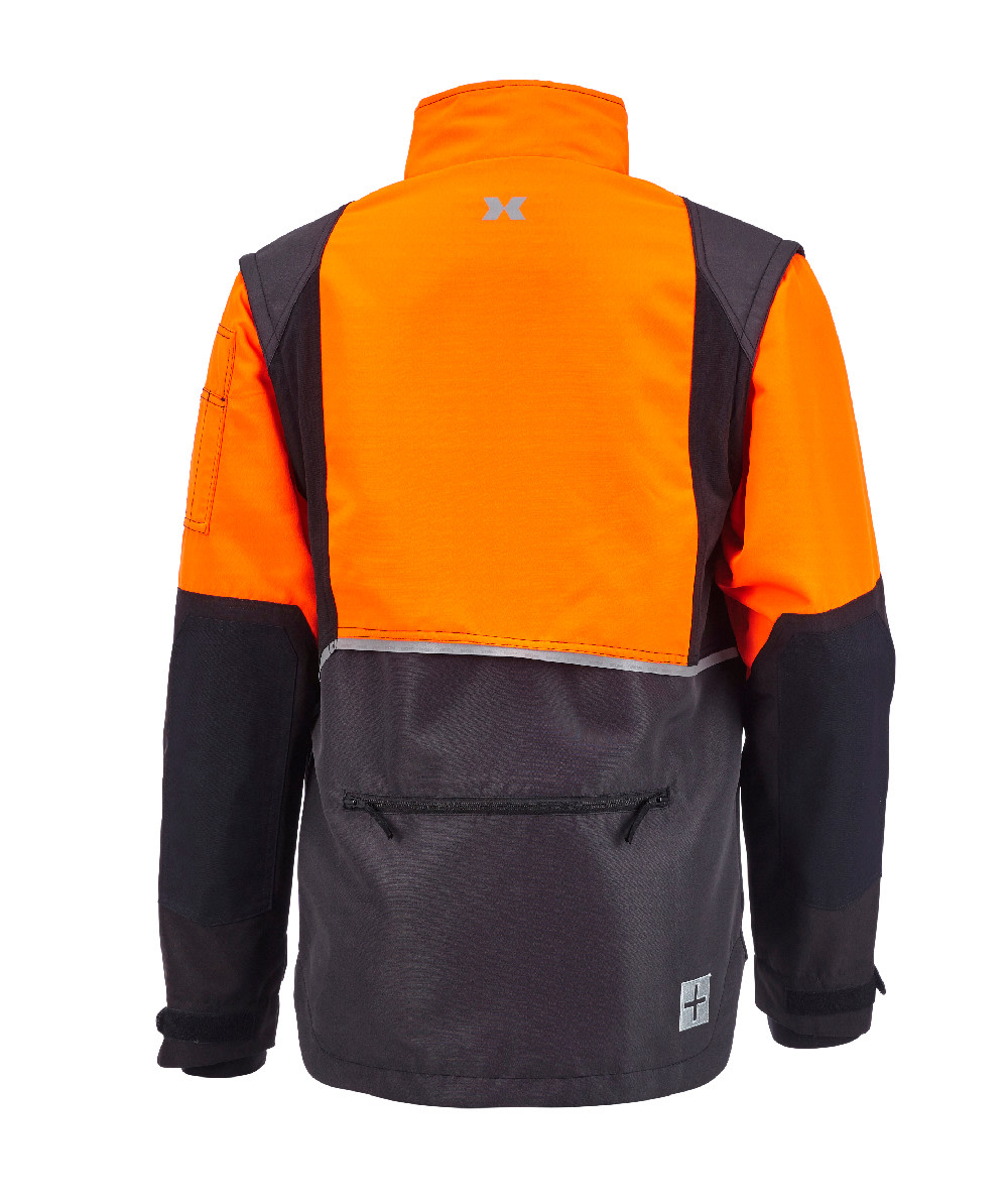 KOX Forstjacke Transform Anthrazit/Orange - bei KOX online bestellen | XX71430
