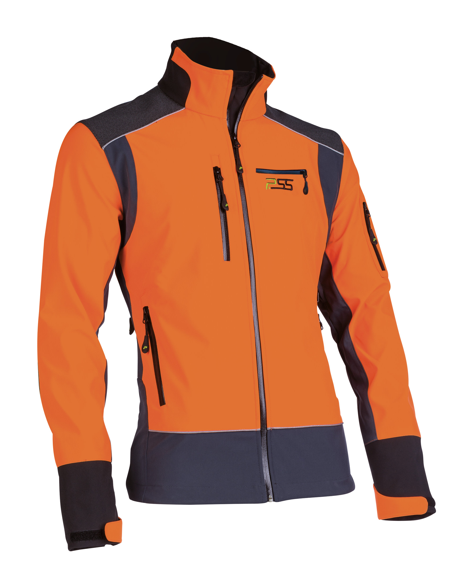  PSS Softshelljacke X-treme Shell Orange/Grau - bei KOX online bestellen | XX76112 