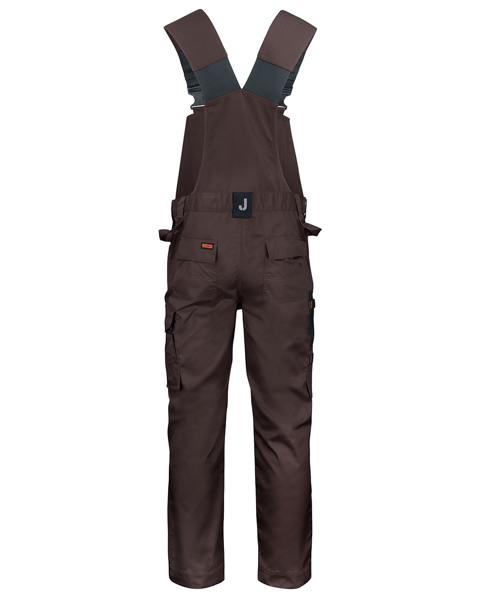 Salopette de travail Jobman 3730 marron/noir - commander en ligne chez KOX | XXJB3730BR