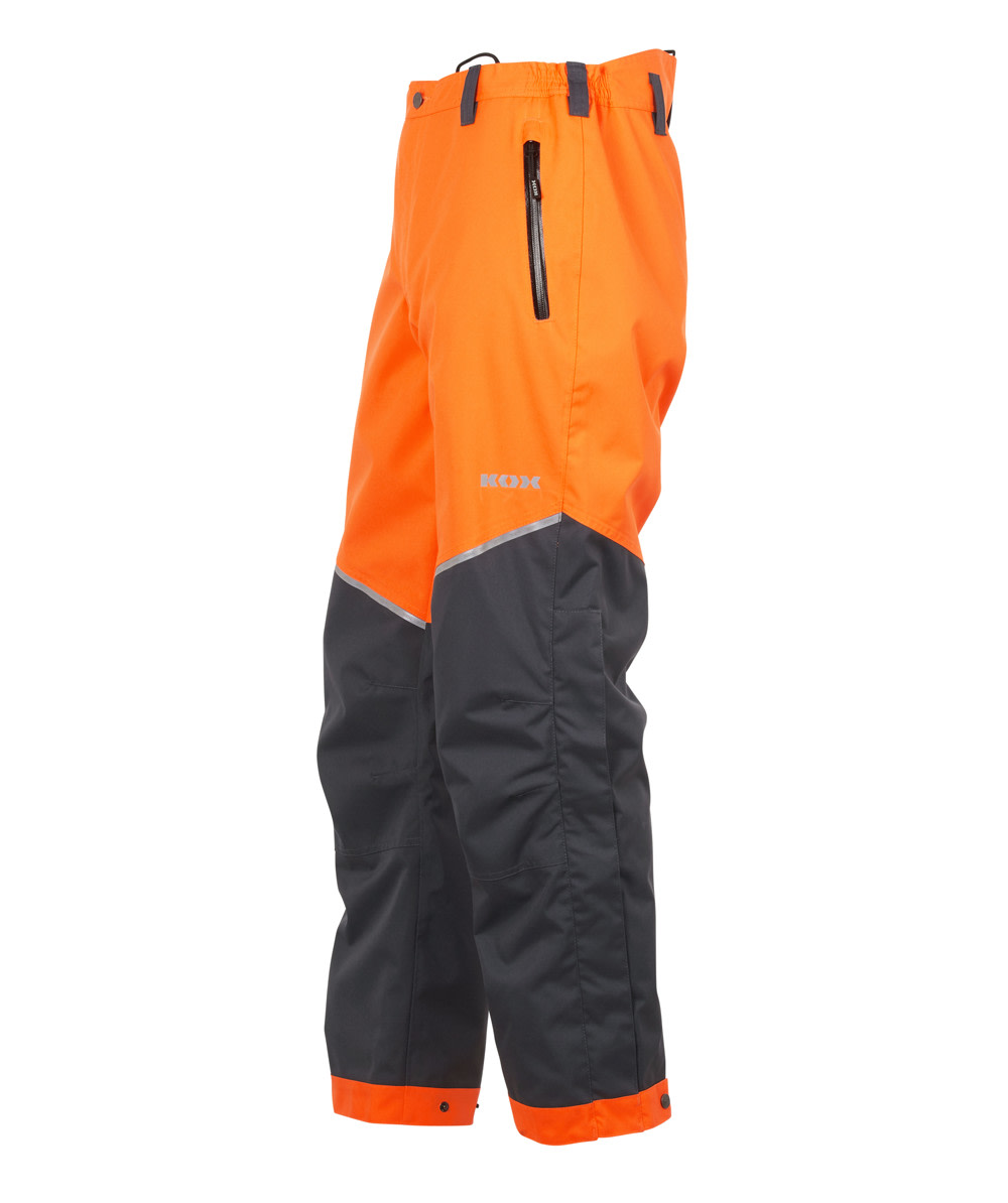 Pantalon de pluie Aquatex 2.0 KOX orange/gris - commander en ligne chez KOX | XX72208