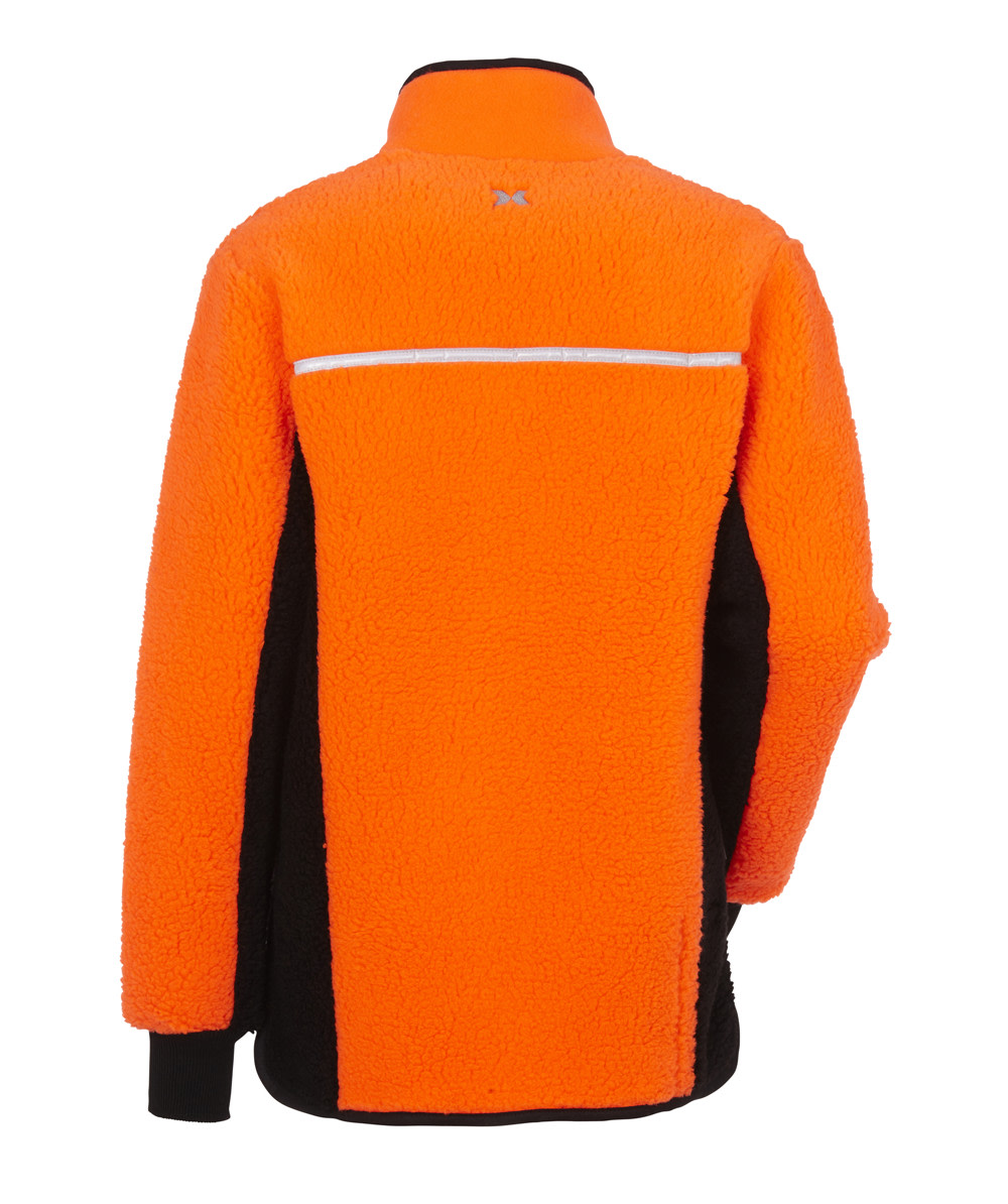KOX Faserpelzjacke Orange/Schwarz - bei KOX online bestellen | XX76129