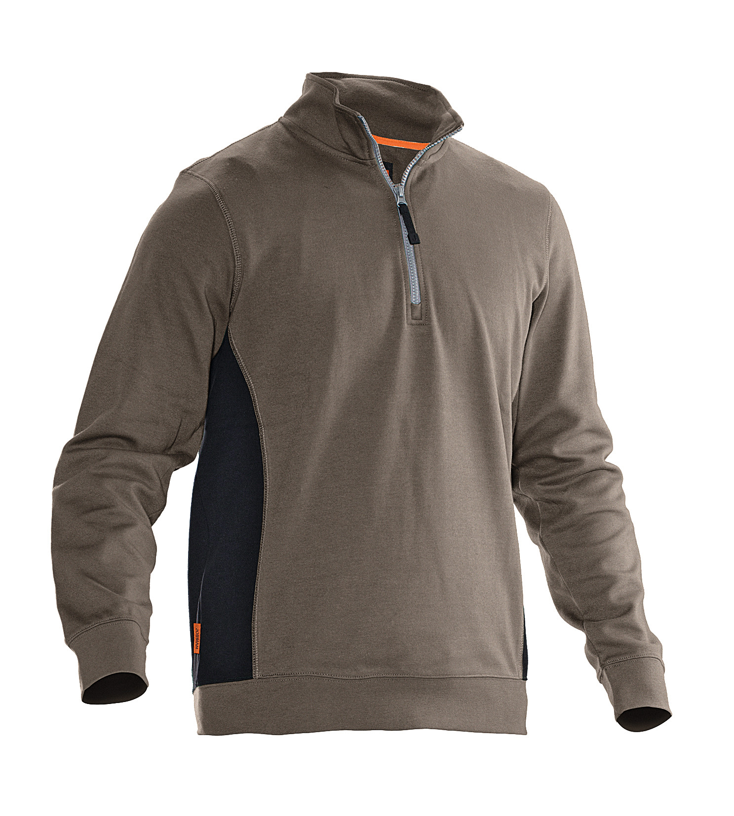  Jobman Sweatshirt 5401 Khaki/Schwarz - bei KOX online bestellen | XXJB5401K 