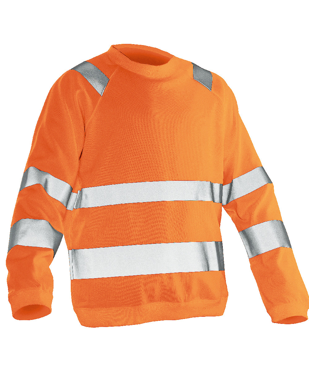  Jobman Sweatshirt HiVis 1150 Orange - bei KOX online bestellen | XXJB1150O 