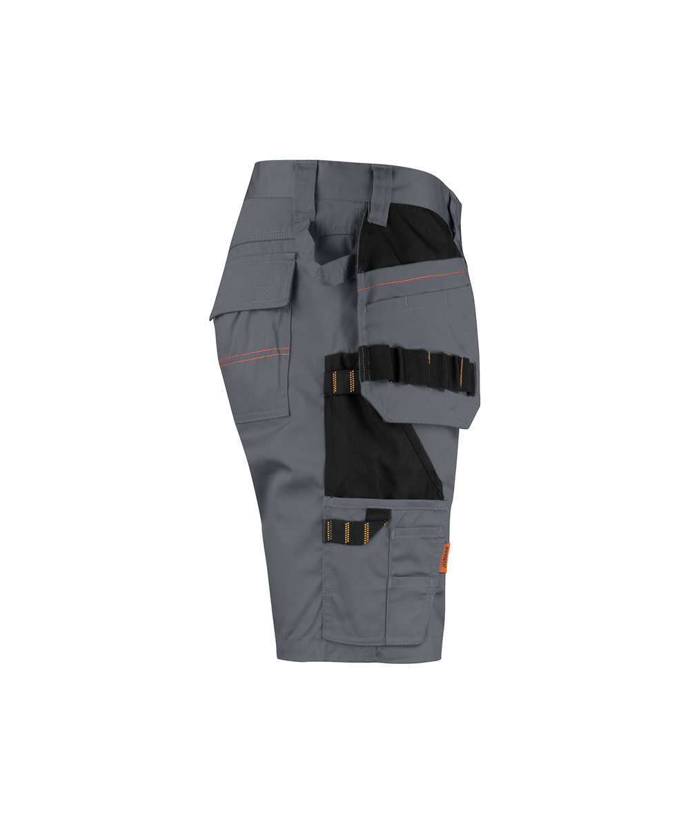 Short de travail Jobman 2722 gris/noir - commander en ligne chez KOX | XXJB2722G