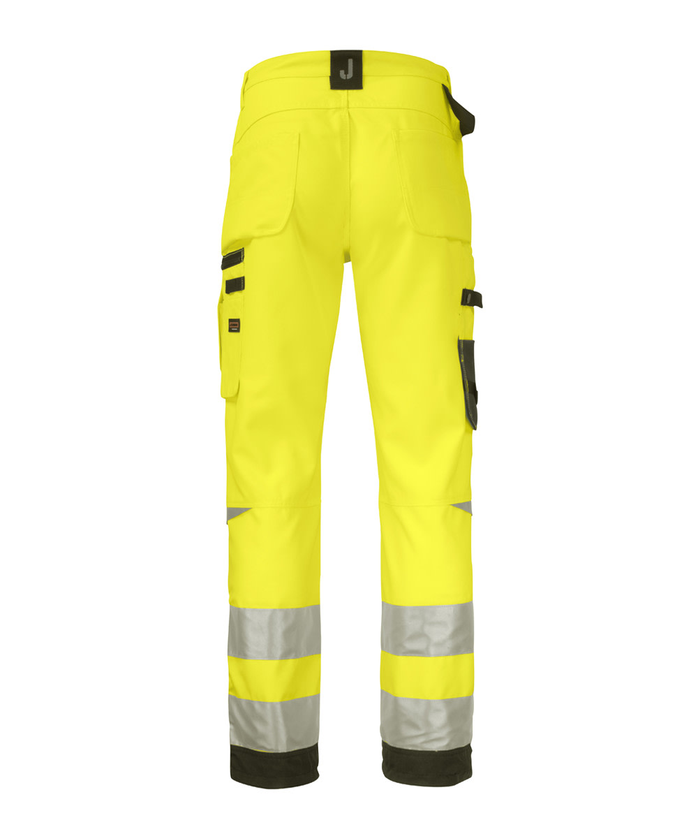 Jobman werkbroek HiVis 2221 Star geel/zwart - bij KOX online bestellen | XXJB2221G