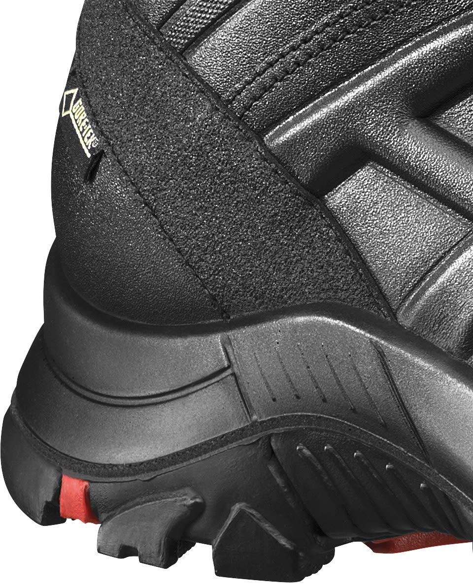 Haix Arbeitsschuhe / Sicherheitsschuhe Black Eagle Safety 54 Mid Schwarz / Rot - bei KOX online bestellen | XX73407