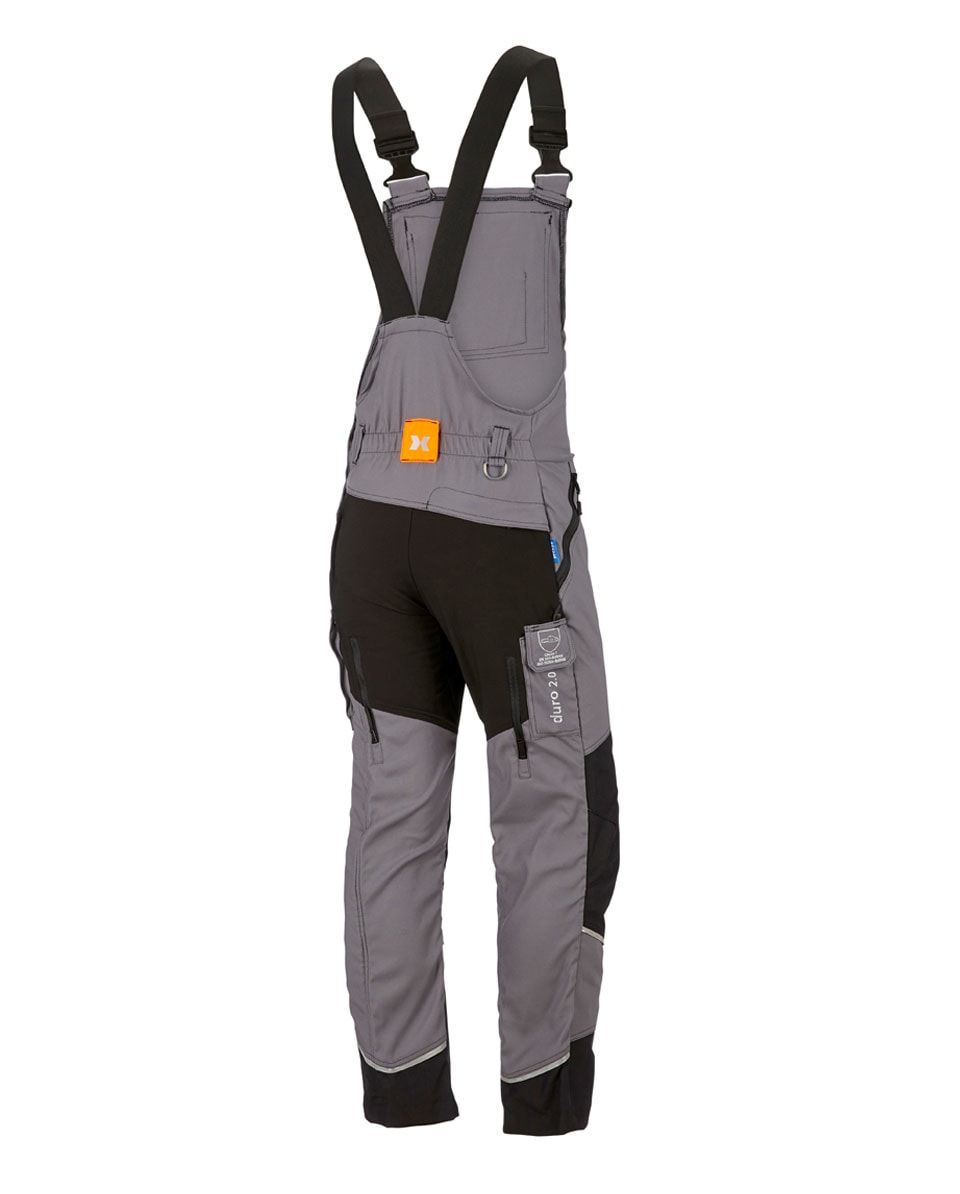 KOX Schnittschutz Latzhose Duro 2.0 Grau - bei KOX online bestellen | XX71111