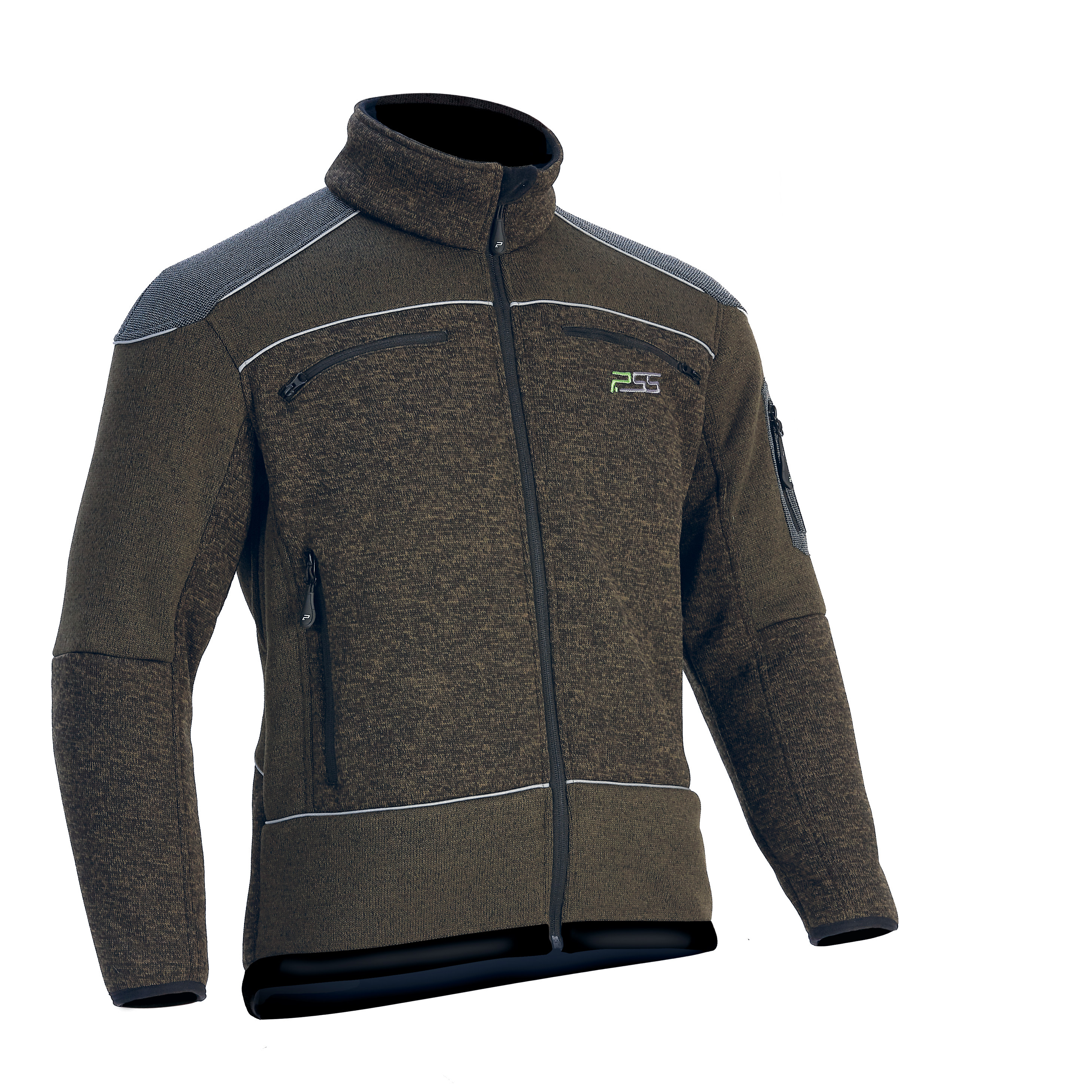  PSS Faserstrickjacke fr Kinder X-treme Arctic Kids Grn - bei KOX online bestellen | XX76134 