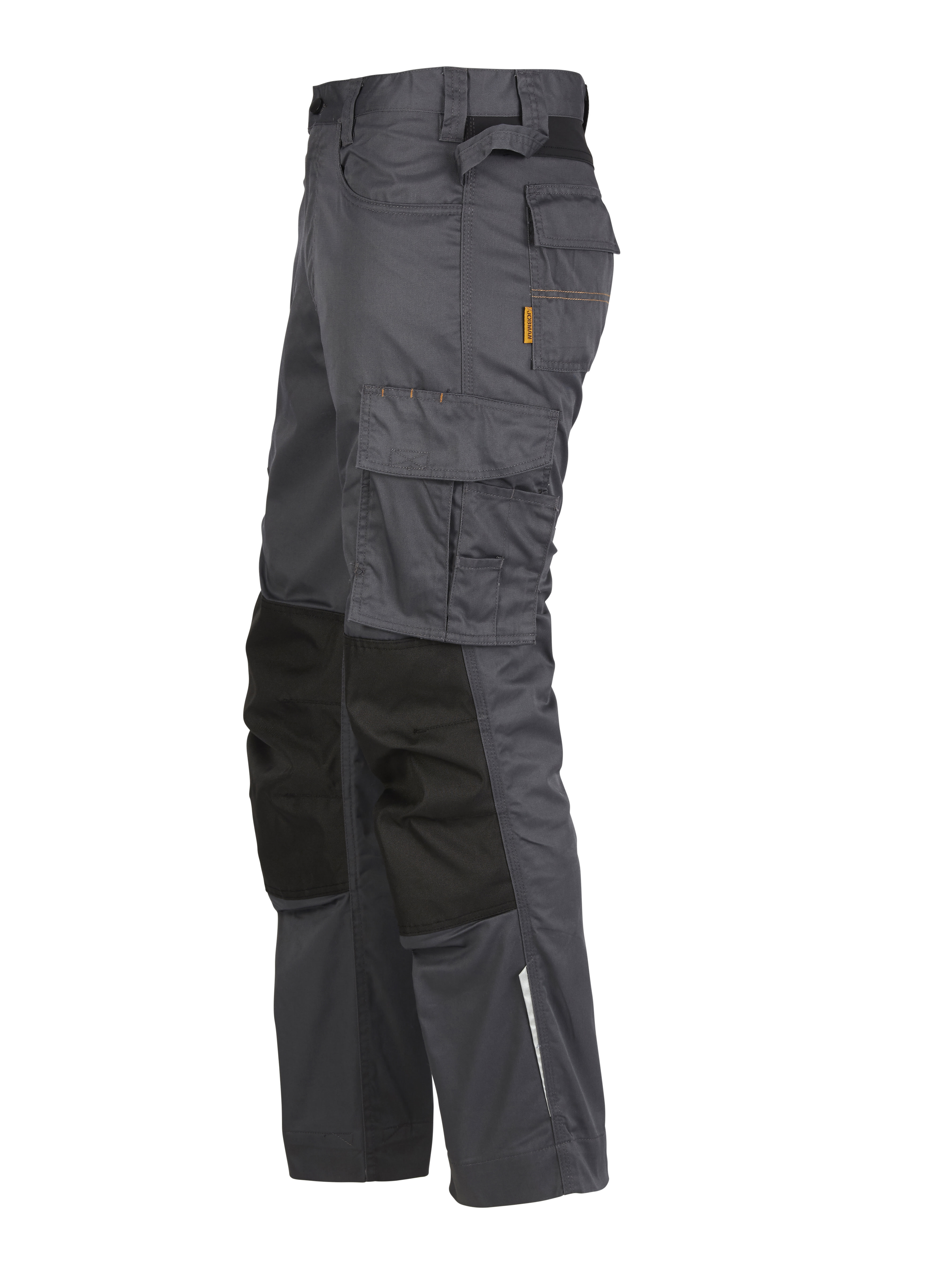Jobman werkbroek stretch 2324 grijs/zwart - bij KOX online bestellen | XXJB2324G