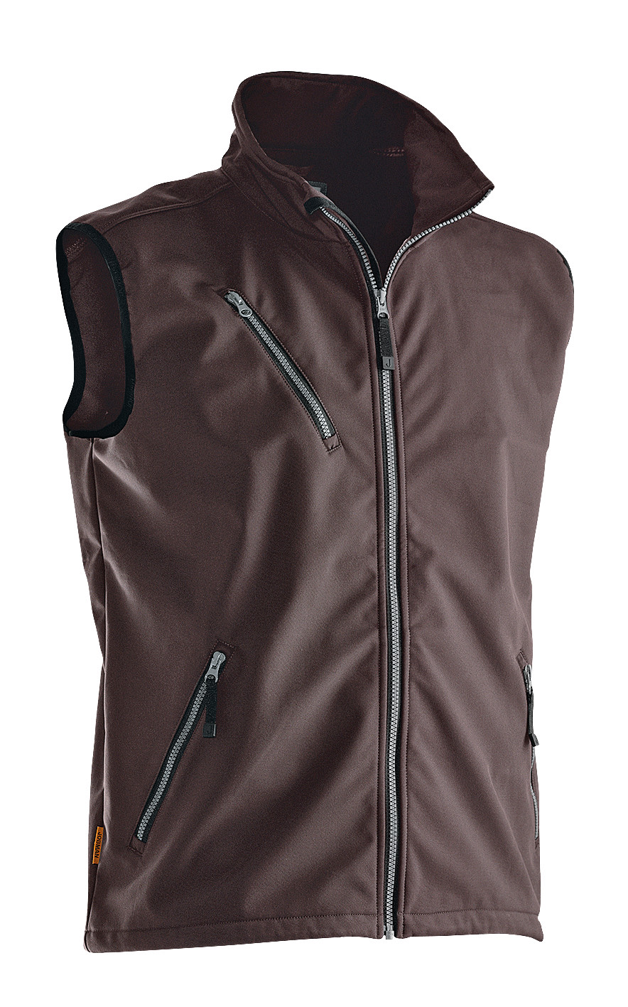  Jobman Softshell-Weste 7502 Braun - bei KOX online bestellen | XXJB7502BR 