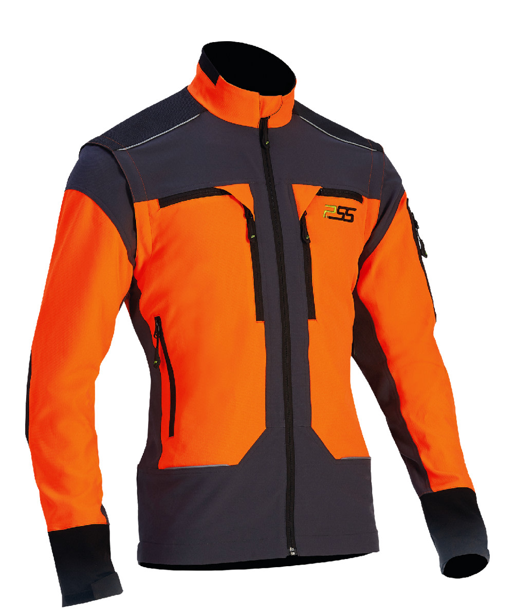  PSS Funktionsjacke X-treme Vario Orange/Grau - bei KOX online bestellen | XX71410 