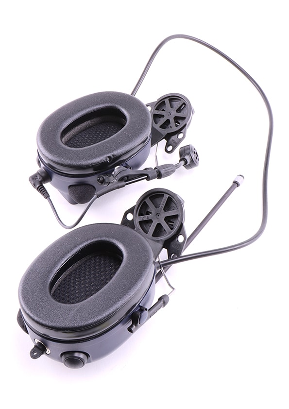 3M Peltor WS LiteCom Plus gehoorbescherming met radiosignaal blauw voor helmbevestiging - bij KOX online bestellen | XX74628