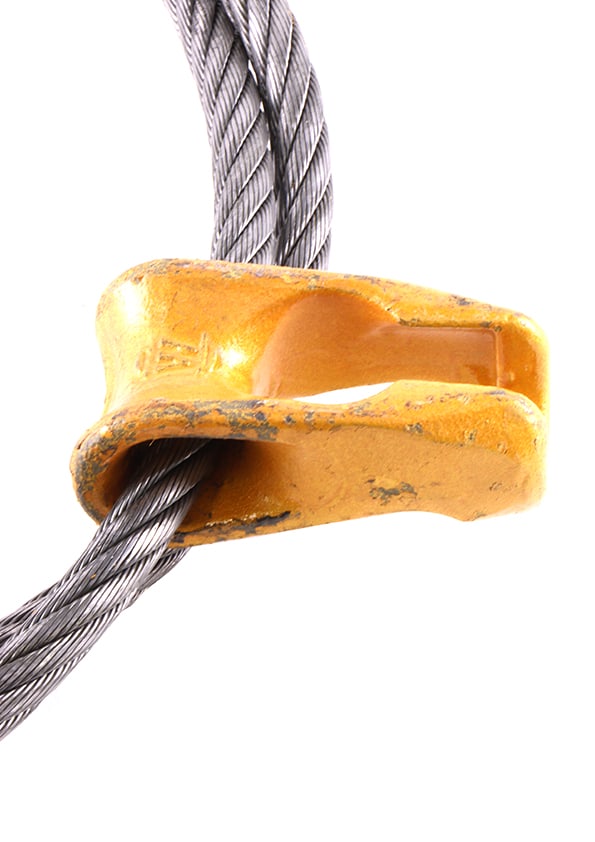 Cble choker Gladiatox type A : 2 x tte acier - commander en ligne chez KOX | XXGLSK-00