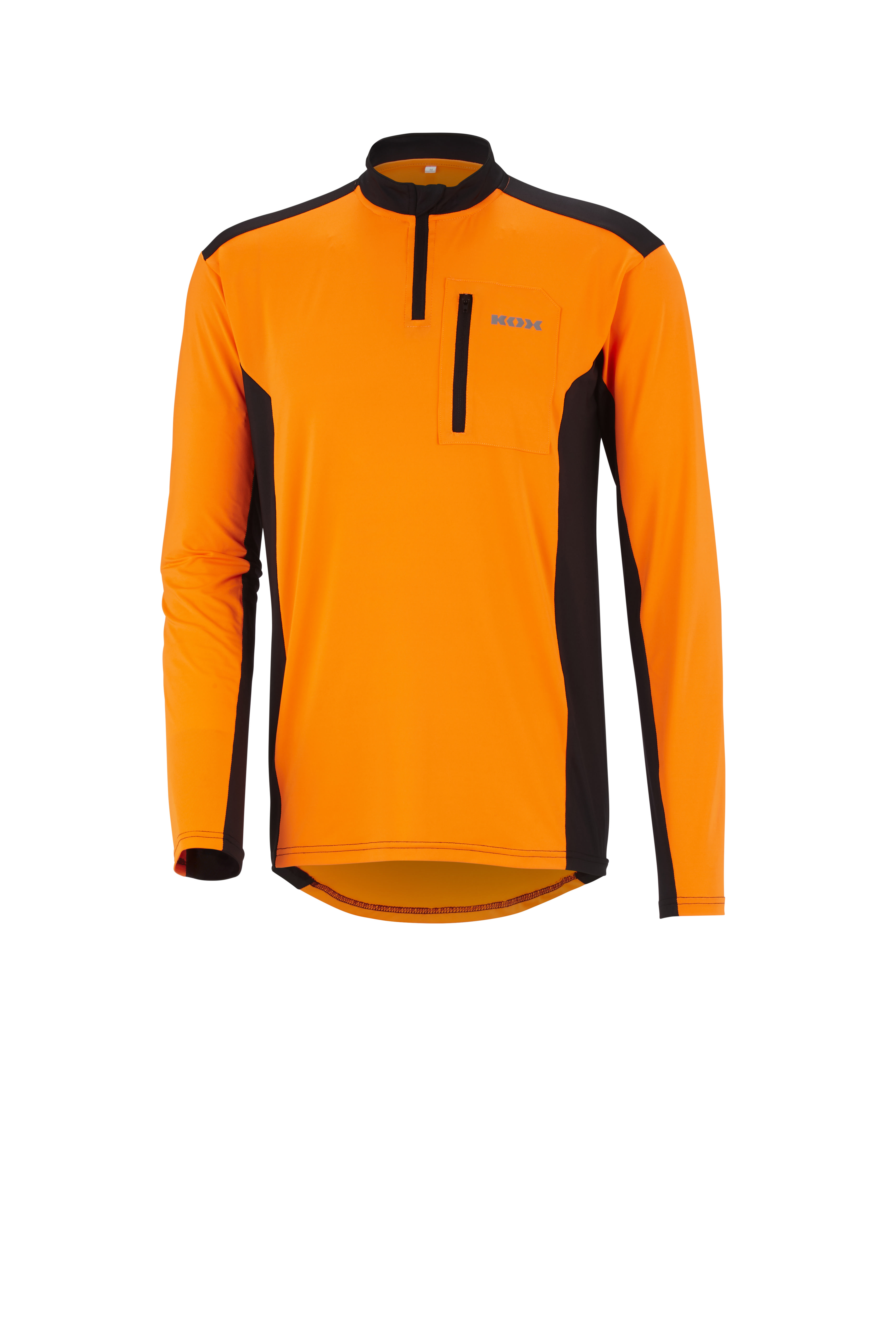 KOX Funktionsshirt Langarm Orange/Schwarz - bei KOX online bestellen | XX77172