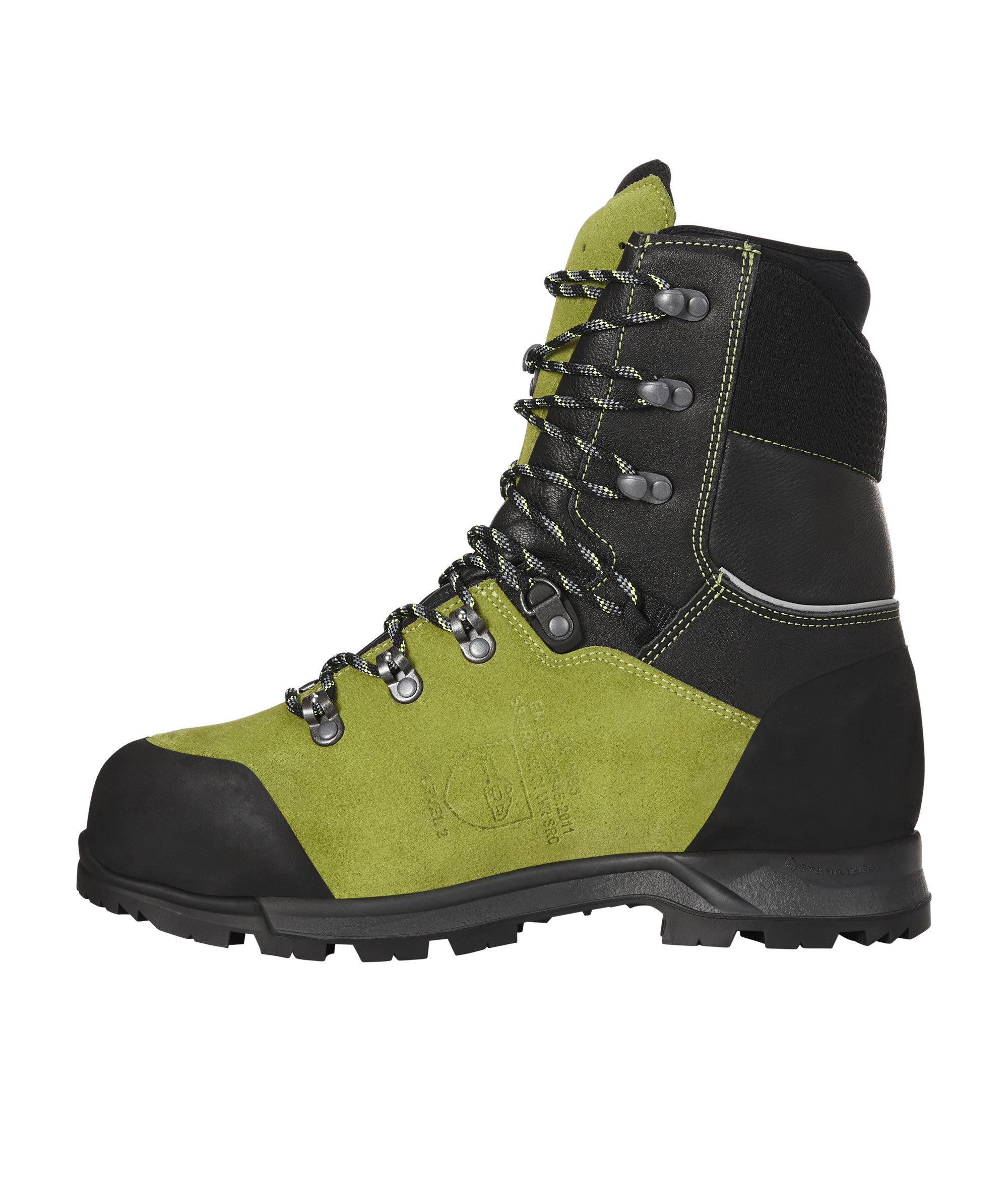Haix Schnittschutzstiefel / Schnittschutzschuhe Protector Ultra 2.0 GTX Lime Green - bei KOX online bestellen | XX73129