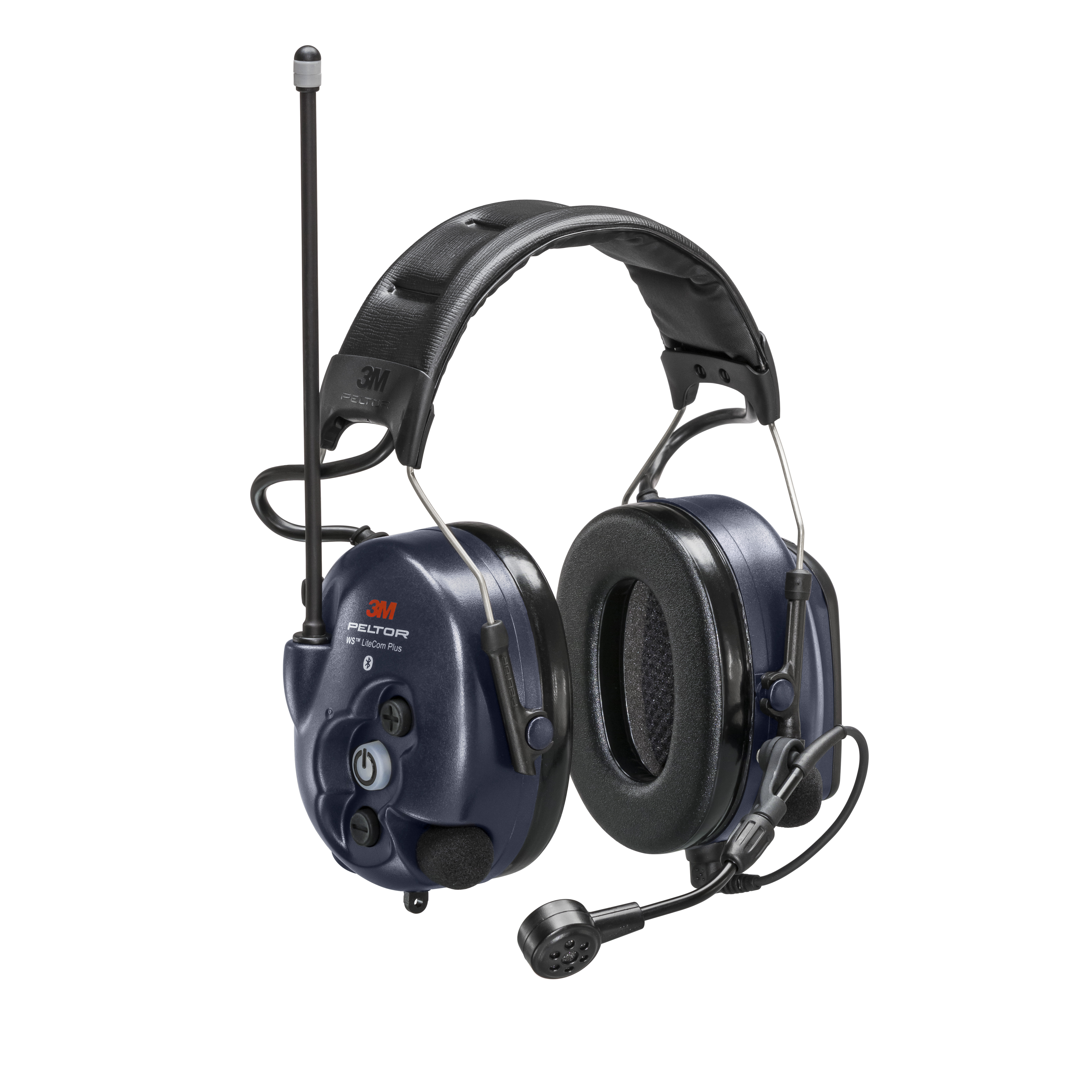  3M Peltor WS LiteCom Plus Gehrschutz mit Funk Blau mit Kopfband - bei KOX online bestellen | XX74629 