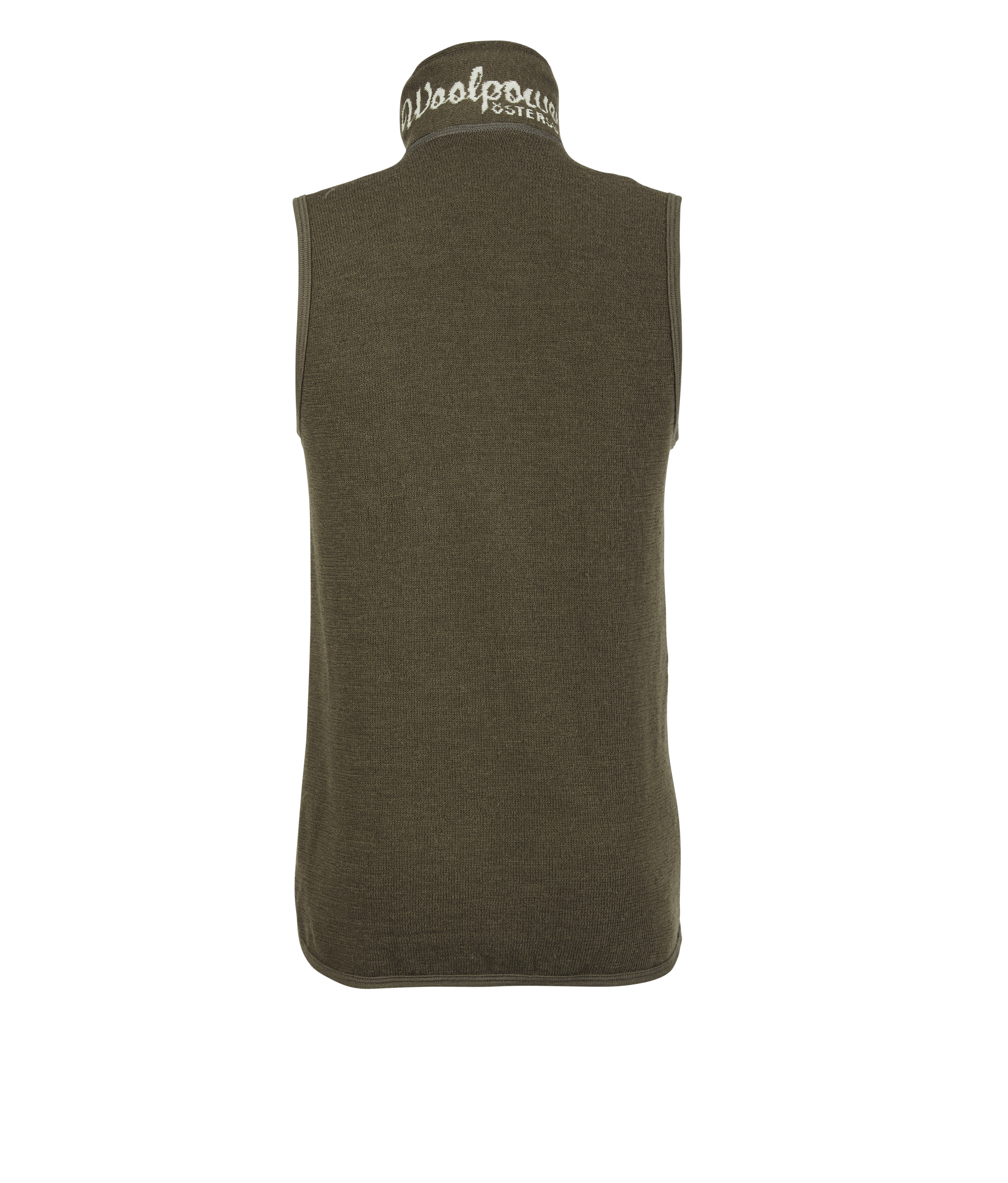 Veste tricote Woolpower Vest 400 / Gilet en mrinos pine green - commander en ligne chez KOX | XXWP7244GR